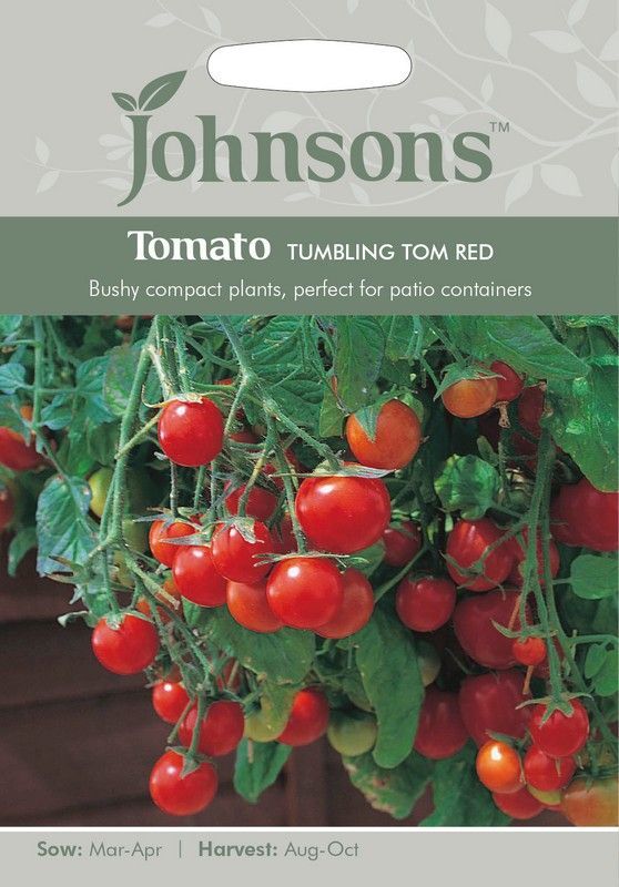 Johnsons Tomato Tumbling Tom Red Seeds