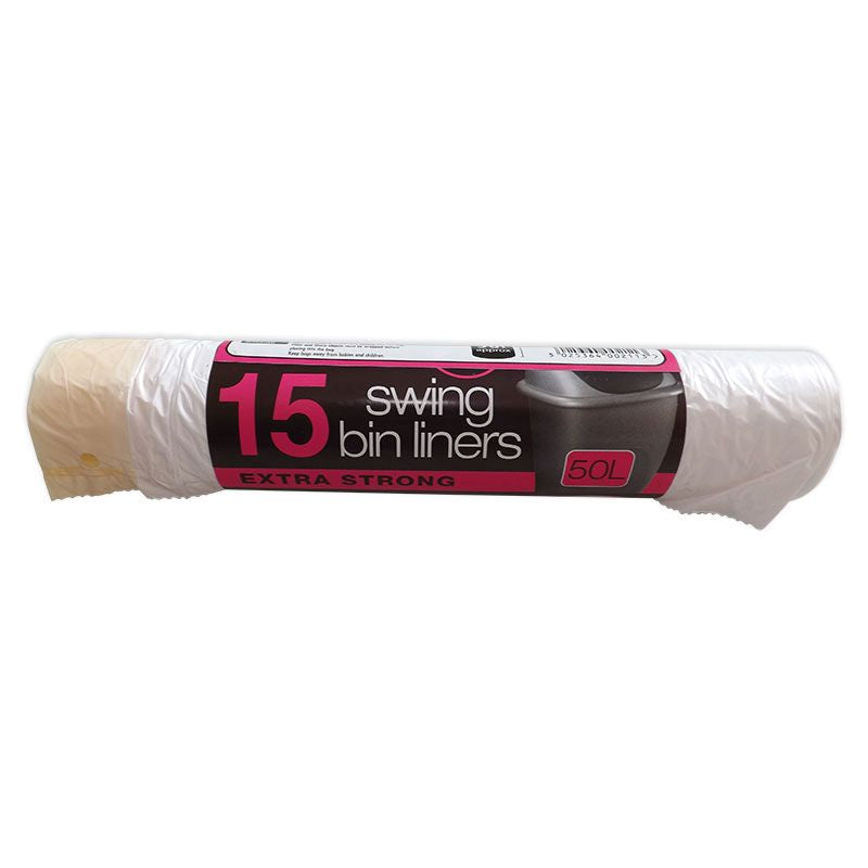 15 Swing Bin Liners Drawstring - Main Image