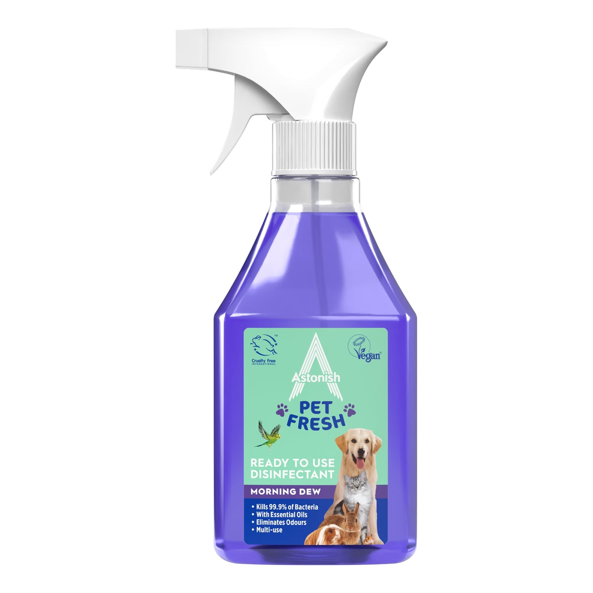 Astonish Pet Fresh Disinfectant Spray Morning Dew - 300ml