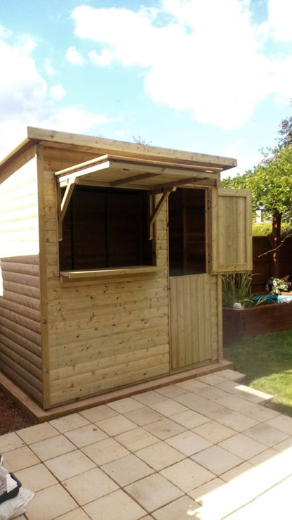 Pent Garden Bar 8 x 6 by Churnet Valley - XCH02