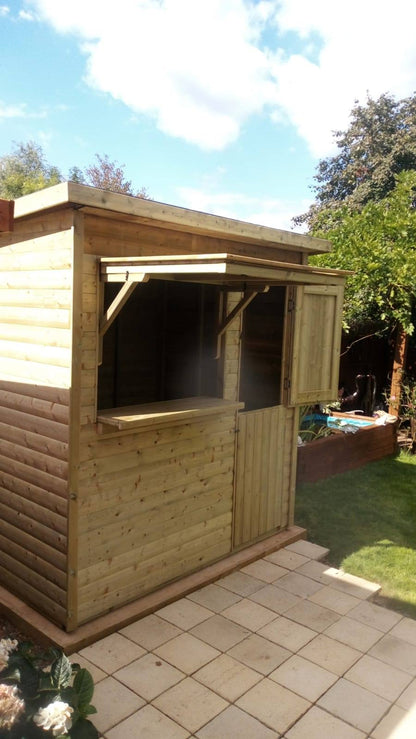 Pent Garden Bar 8 x 6 by Churnet Valley - XCH02