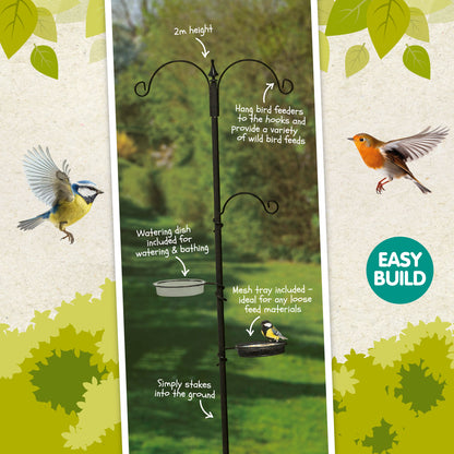 Wild Bird Feeding Station By Nature Watch - 240cm