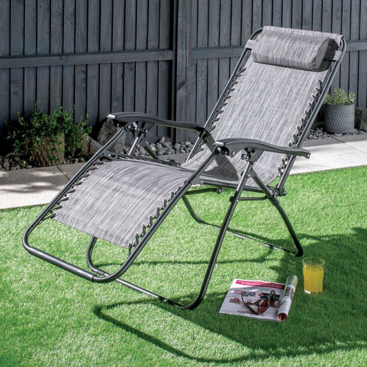 Loire Zero Gravity Garden Recliner Chair by Croft