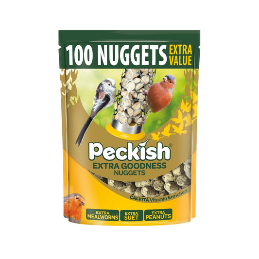 Extra Goodness Nuggets Bird Food By Peckish - 100 Pack