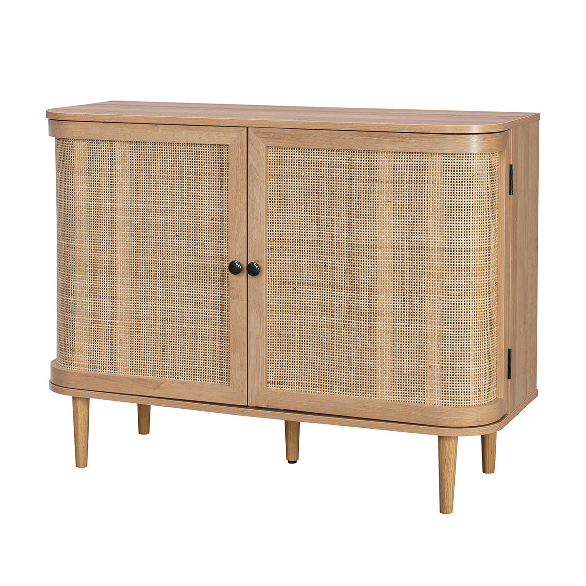 Stockholm Sideboard Beige 2 Doors 4 Shelves