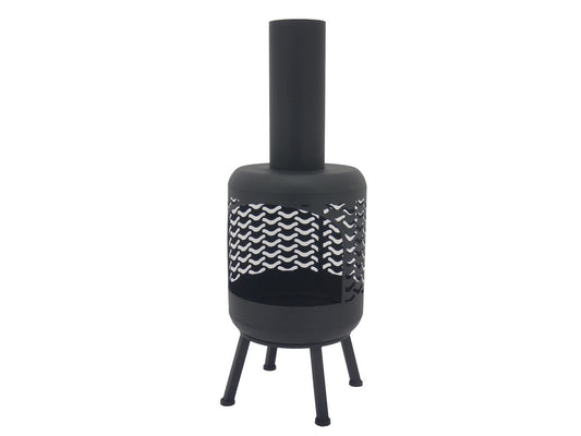 Outdoor Heating Chiminea Metal 82cm by