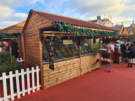 Edinburgh Garden Chalet 4.3M wide x 3M deep by Churnet Valley - XCH09