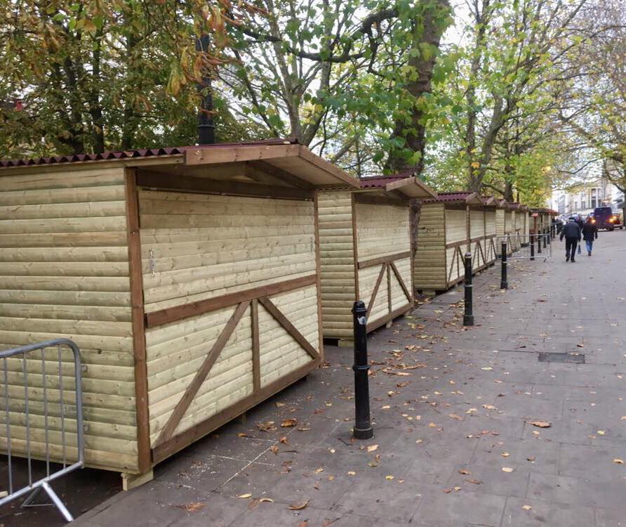 Standard Connecting Event Cabin Chalet 6.6M Wide x 2.8M Deep by Churnet Valley - XCH06