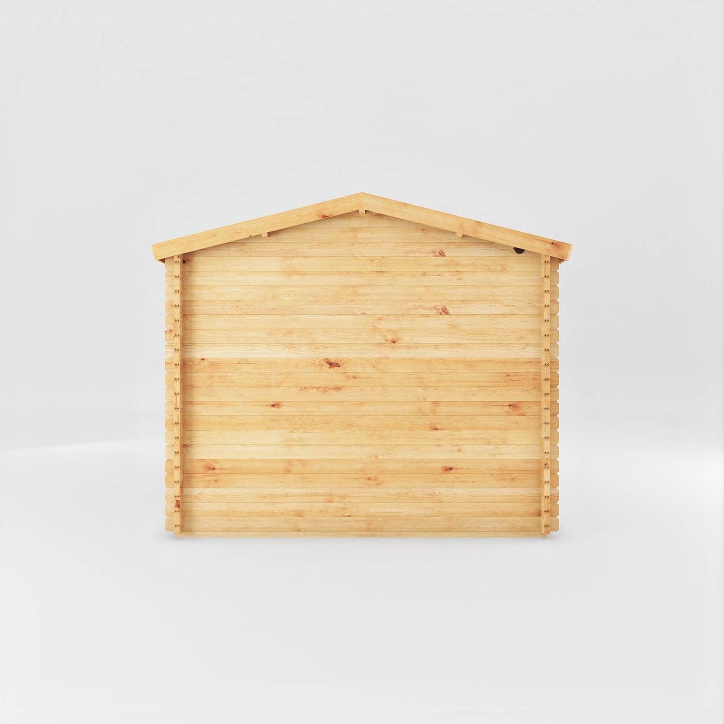Mercia Studio 10' 3" x 16' 10" Apex Log Cabin - Premium 44mm Cladding Loglap - Grey UPVC