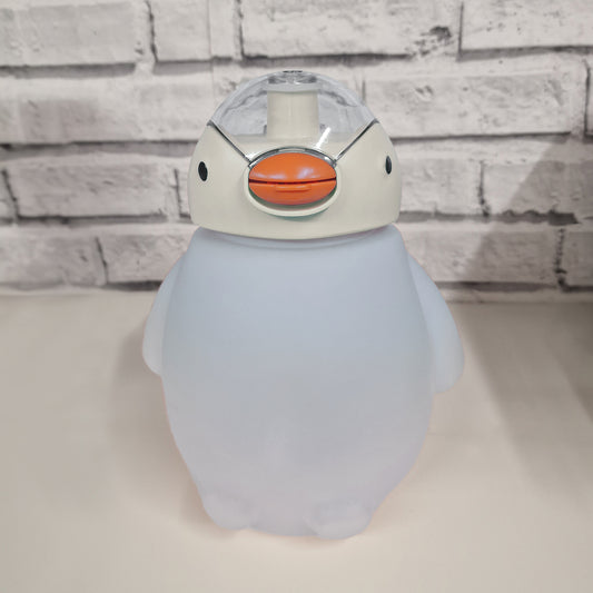 Cute Penguin Flip Top Drinks Bottle White 22cm - 1500ml