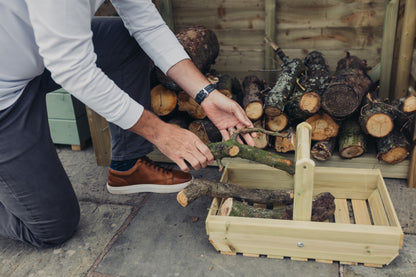 Heavy Duty Garden Log 150cm wide x 60cm deep Store by Churnet Valley - LSOP4X5