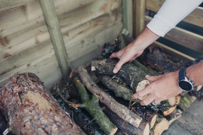 Heavy Duty Garden Log 150cm wide x 60cm deep Store by Churnet Valley - LSOP4X5