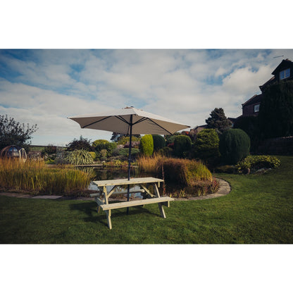 Traditional Garden Picnic Table by Churnet Valley - 4 Seats - PT101