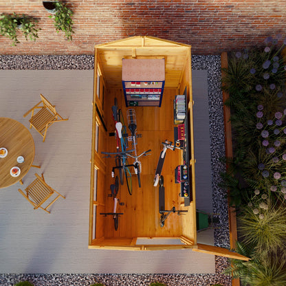 Mercia Modular 10' 3" x 5' 2" Apex Shed - Premium Dip Treated Shiplap