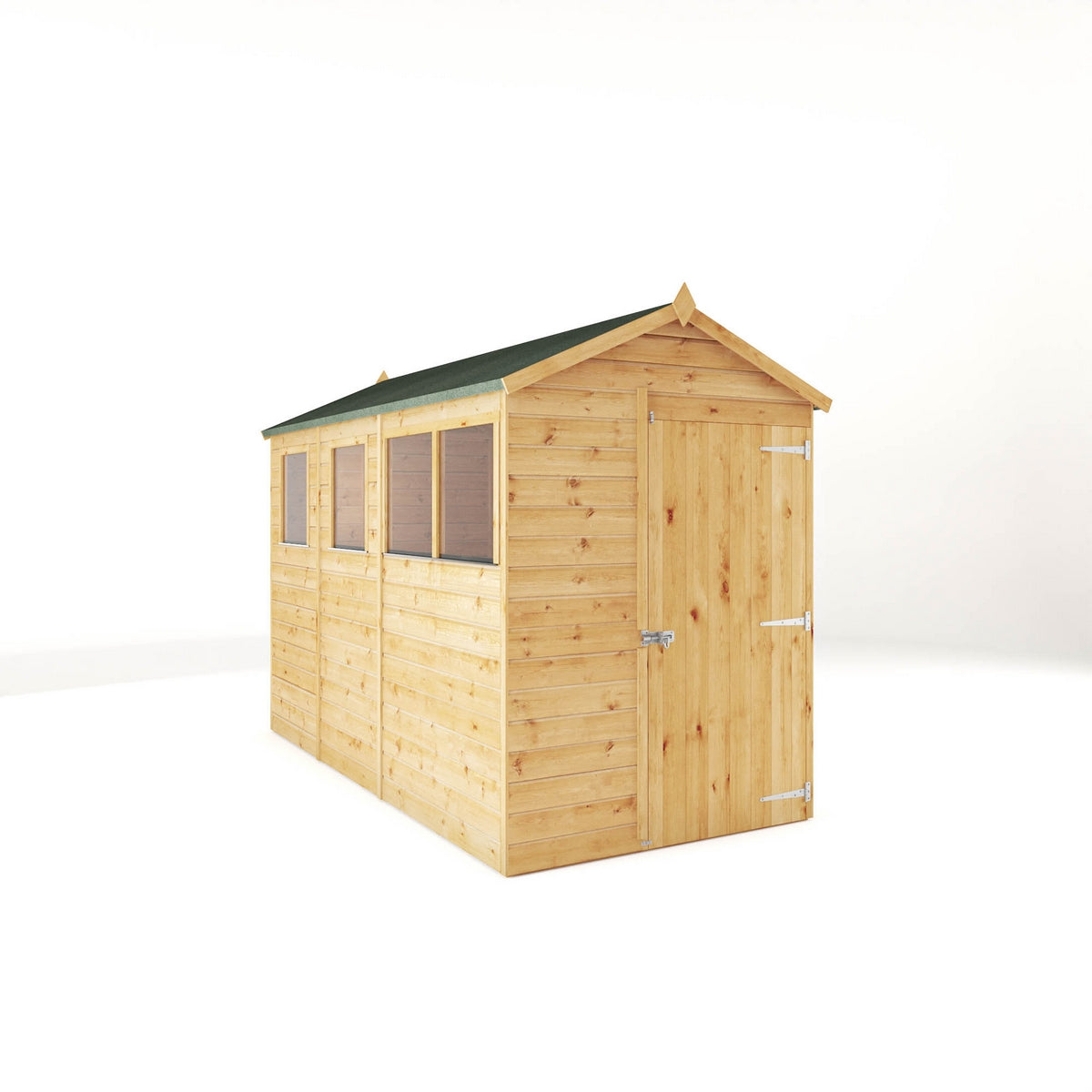 Mercia Modular 10' 3" x 5' 2" Apex Shed - Premium Dip Treated Shiplap