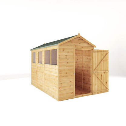 Mercia Modular 10' 3" x 5' 2" Apex Shed - Premium Dip Treated Shiplap