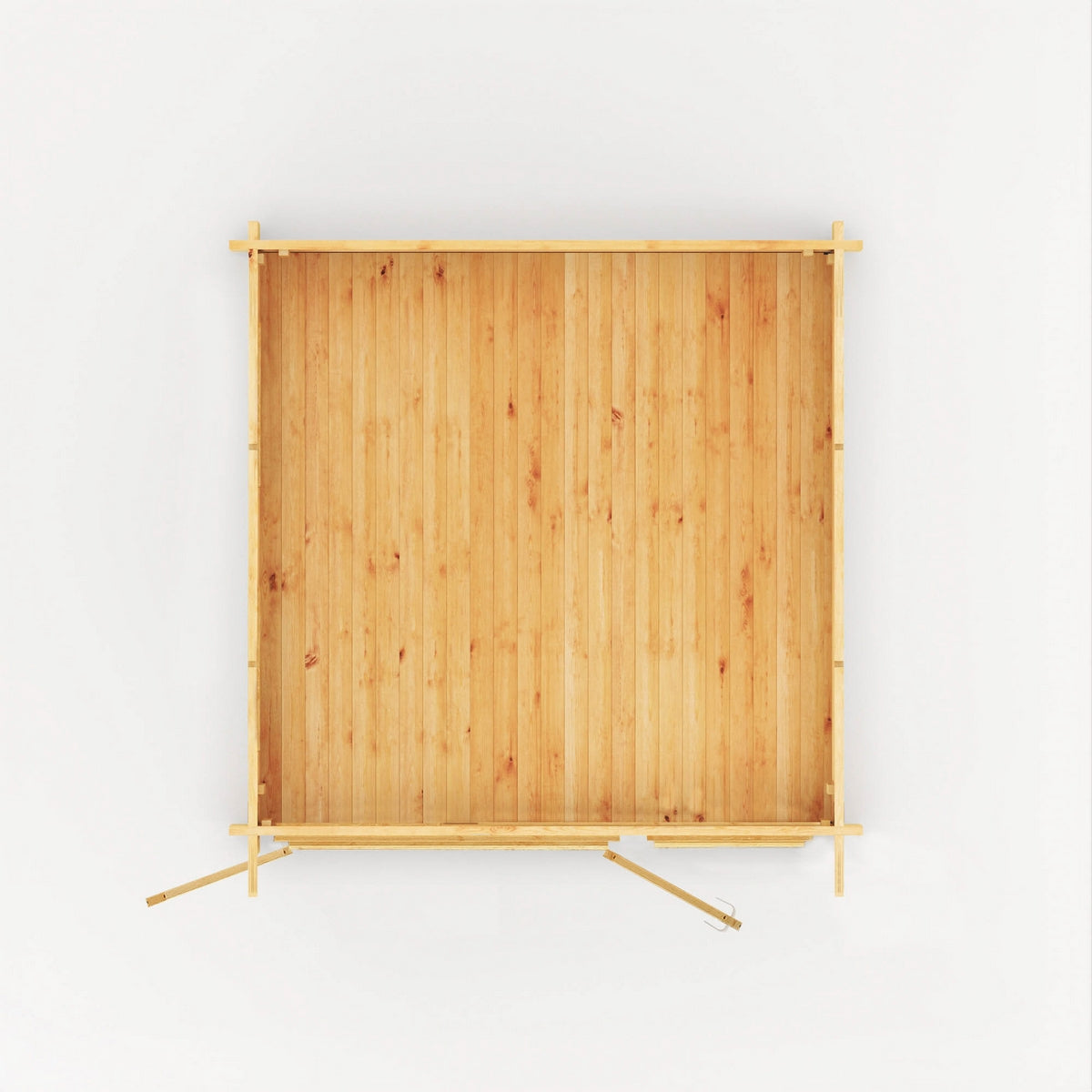 Mercia Elite 10' 11" x 9' 11" Pent Log Cabin - Premium 28mm Cladding Loglap