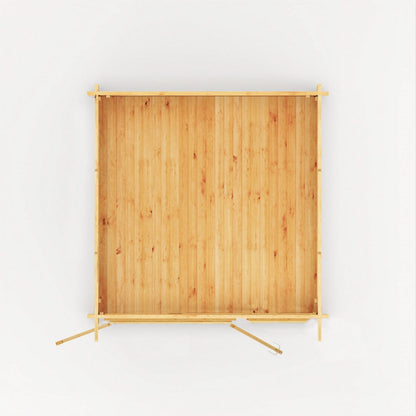 Mercia Elite 10' 11" x 9' 11" Pent Log Cabin - Premium 28mm Cladding Loglap