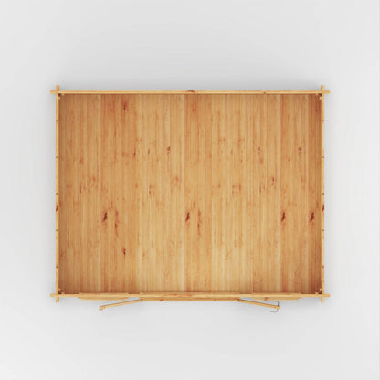 Mercia Studio 11' 11" x 14' 10" Apex Log Cabin - Premium 34mm Cladding Loglap