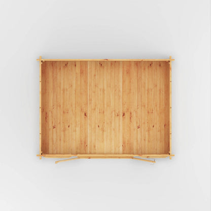 Mercia Studio 10' 3" x 13' 2" Apex Log Cabin - Premium 34mm Cladding Loglap