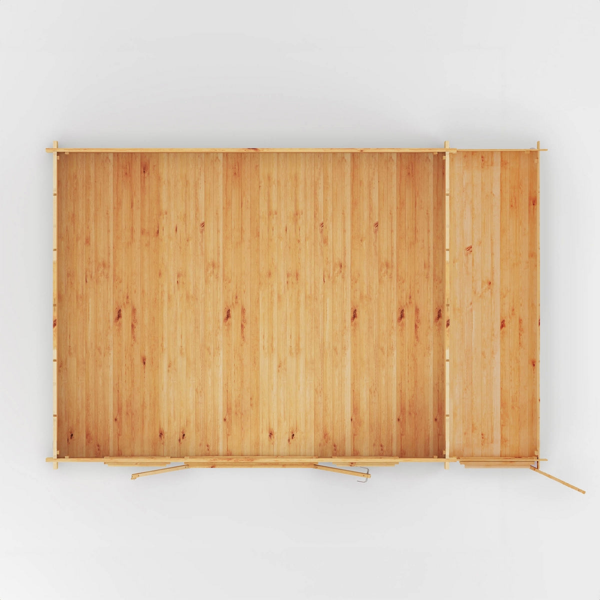 Mercia Studio 13' 7" x 20' 2" Apex Log Cabin - Premium 34mm Cladding Loglap