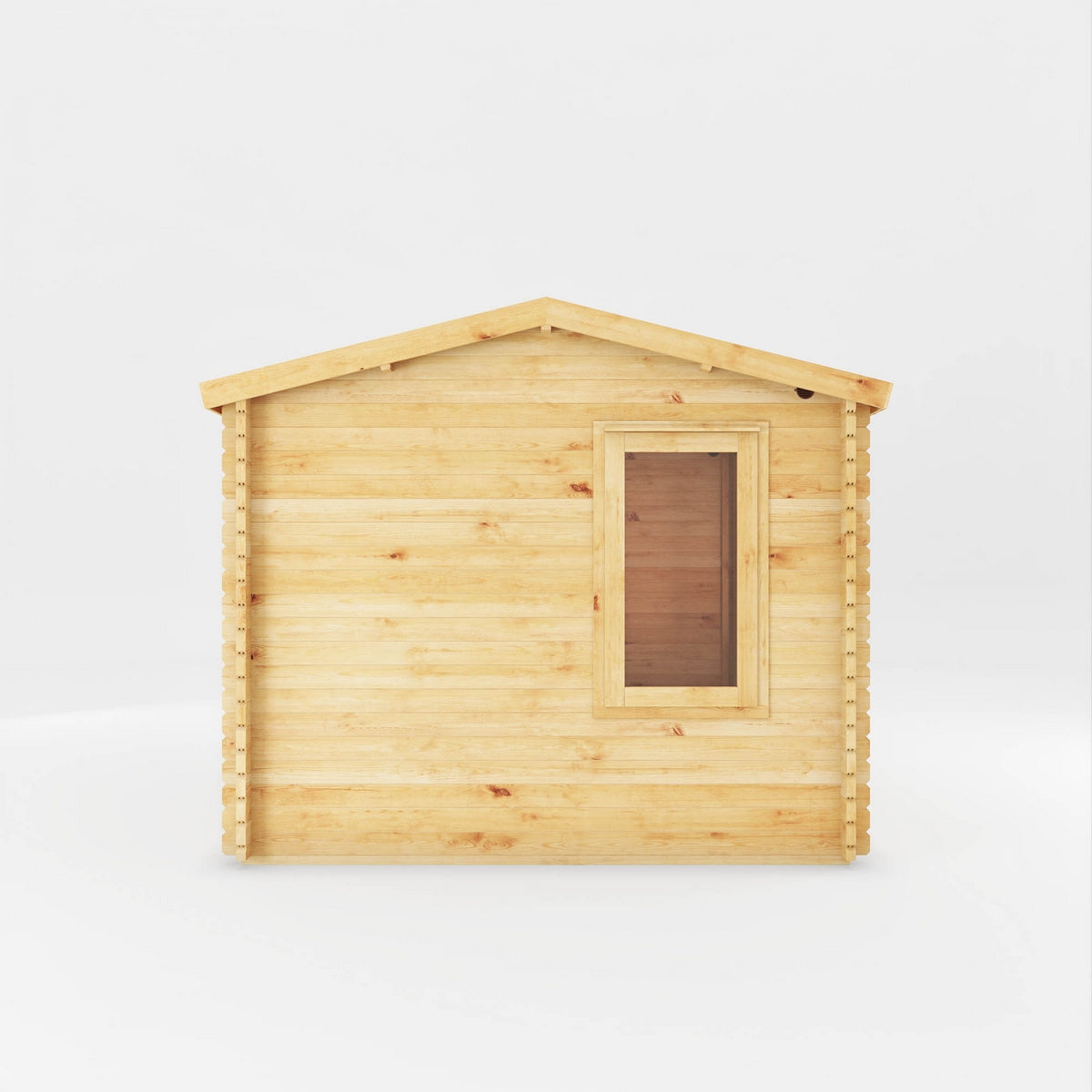 Mercia Elite 10' 3" x 9' 11" Reverse Apex Log Cabin - Premium 44mm Cladding Loglap