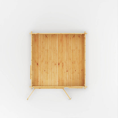 Mercia Elite 10' 3" x 9' 11" Reverse Apex Log Cabin - Premium 44mm Cladding Loglap