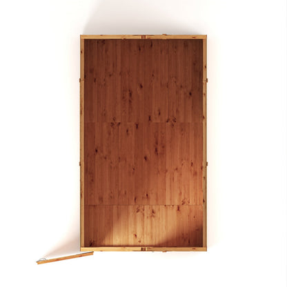 Mercia Woodsman 10' 1" x 6' 2" Apex Shed - Premium Dip Treated Shiplap - Glass Windows