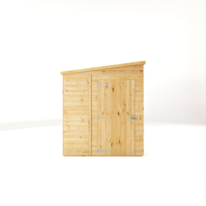 Mercia Woodsman 8' 4" x 6' 2" Pent Shed - Premium Dip Treated Shiplap - Glass Windows