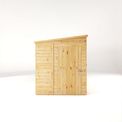 Mercia Woodsman 10' 3" x 6' 2" Pent Shed - Premium Dip Treated Shiplap - Glass Windows