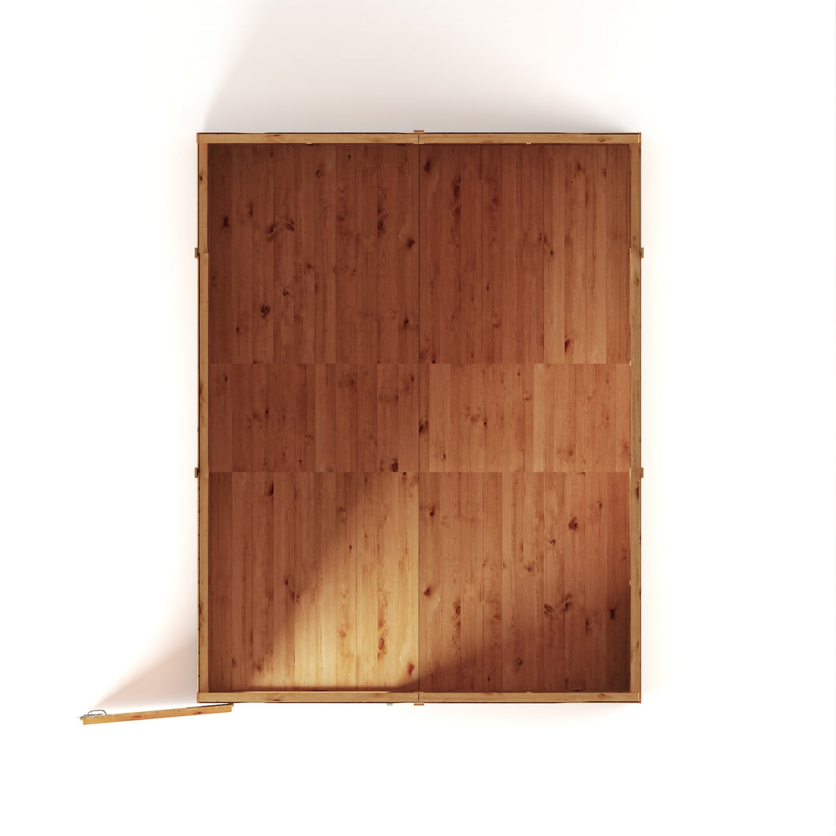 Mercia Woodsman 10' 3" x 8' 1" Pent Shed - Premium Dip Treated Shiplap - Glass Windows