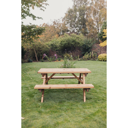 Valley Garden Picnic Table by Churnet Valley - 4 Seats - VPT103