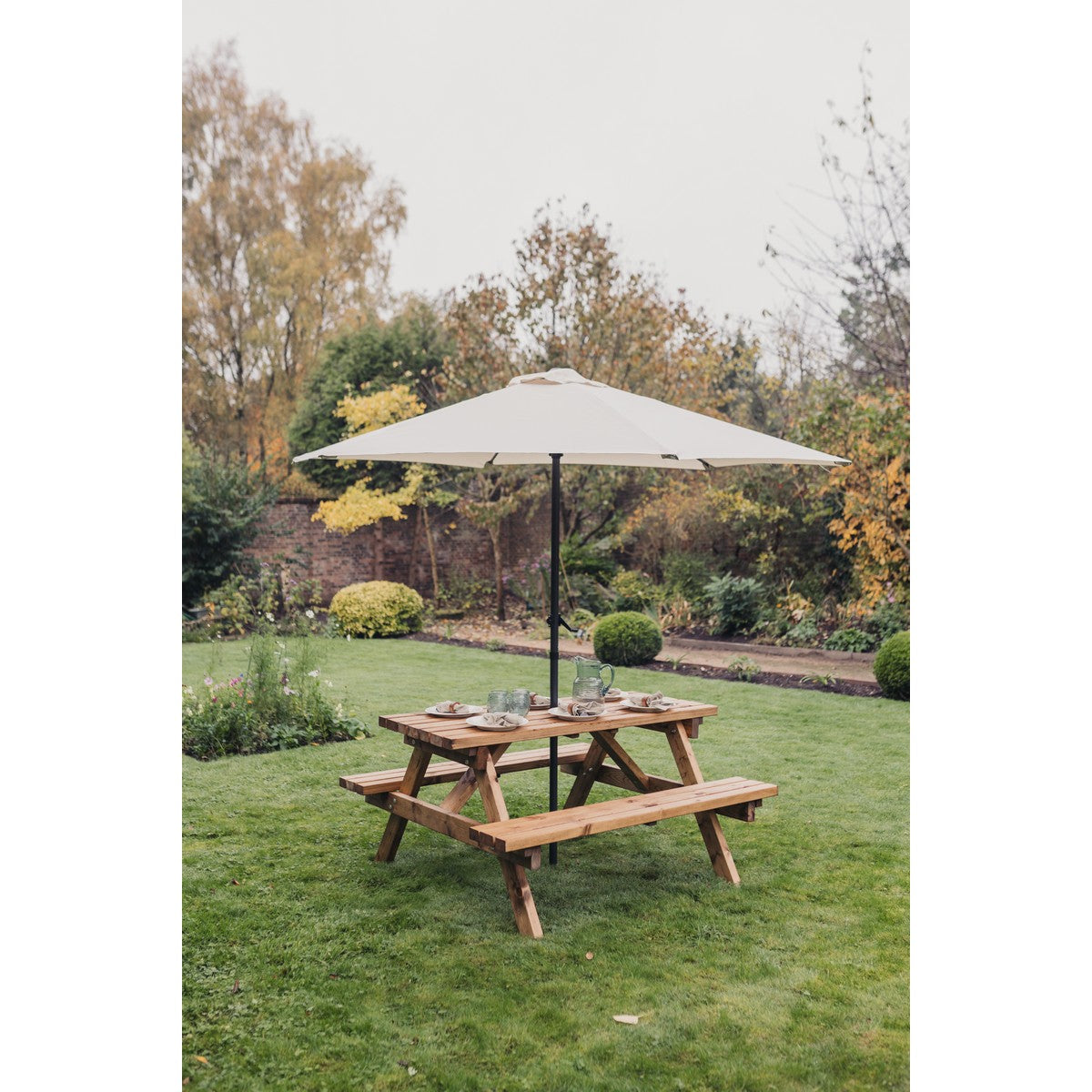 Valley Garden Picnic Table by Churnet Valley - 4 Seats - VPT103