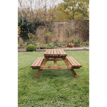 Valley Garden Picnic Table by Churnet Valley - 4 Seats - VPT103